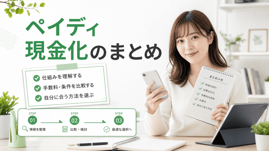 ペイディ現金化のまとめ