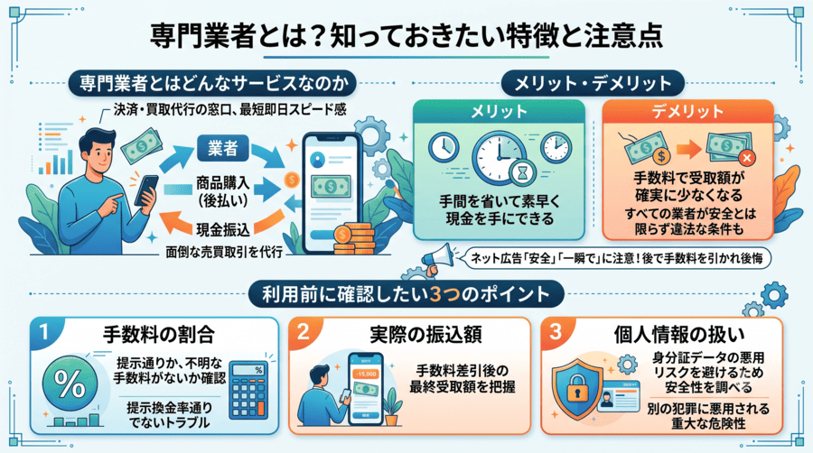 専門業者とは？知っておきたい特徴と注意点