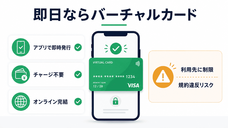 即日ならd払いバーチャルカード現金化がおすすめ