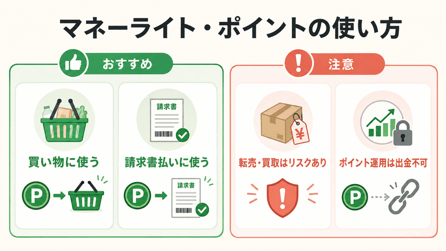 PayPayマネーライト・PayPayポイントは現金化できる？