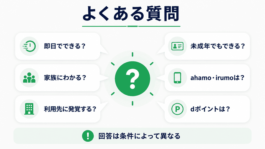d払い現金化に関するよくある質問
